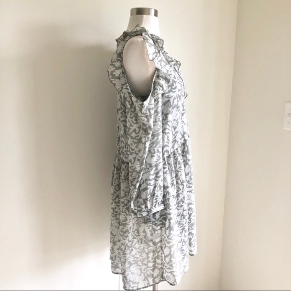 Lucky Brand, Cold Shoulder Floral Dress, M - Picture 6 of 8